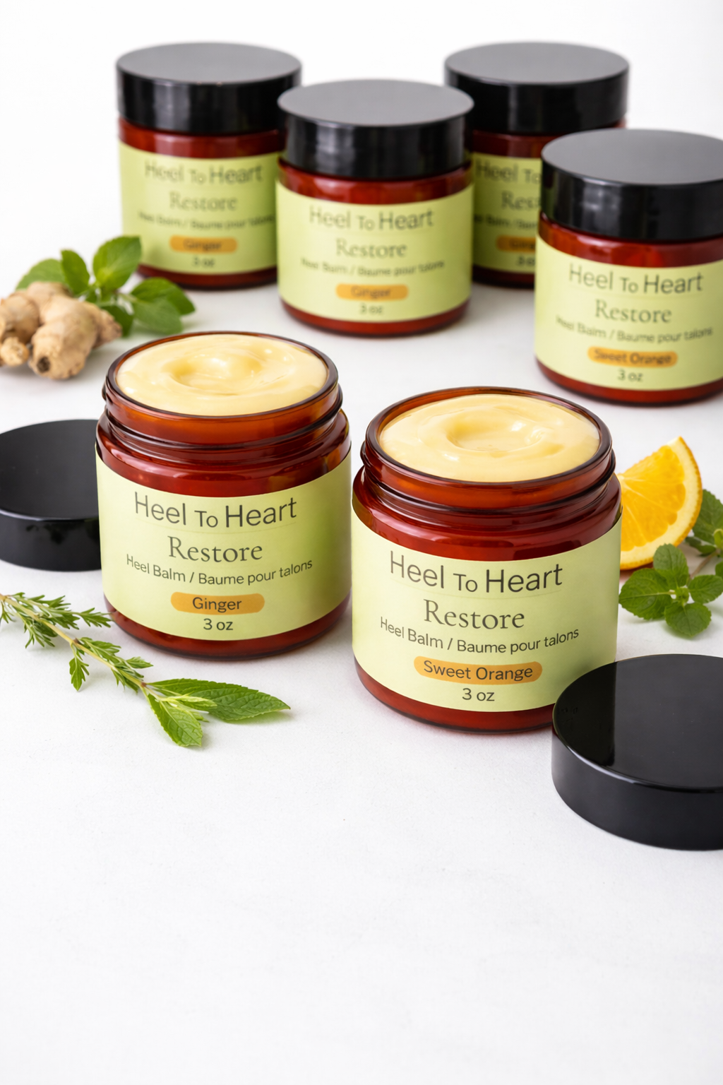 RESTORE Heel Balm – Grass-Fed Tallow Foot Balm