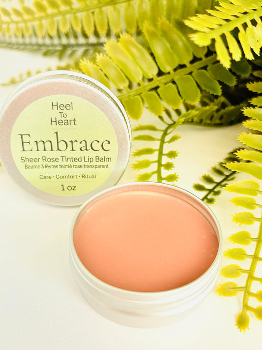 EMBRACE Sheer Tinted Tallow Lip Balm