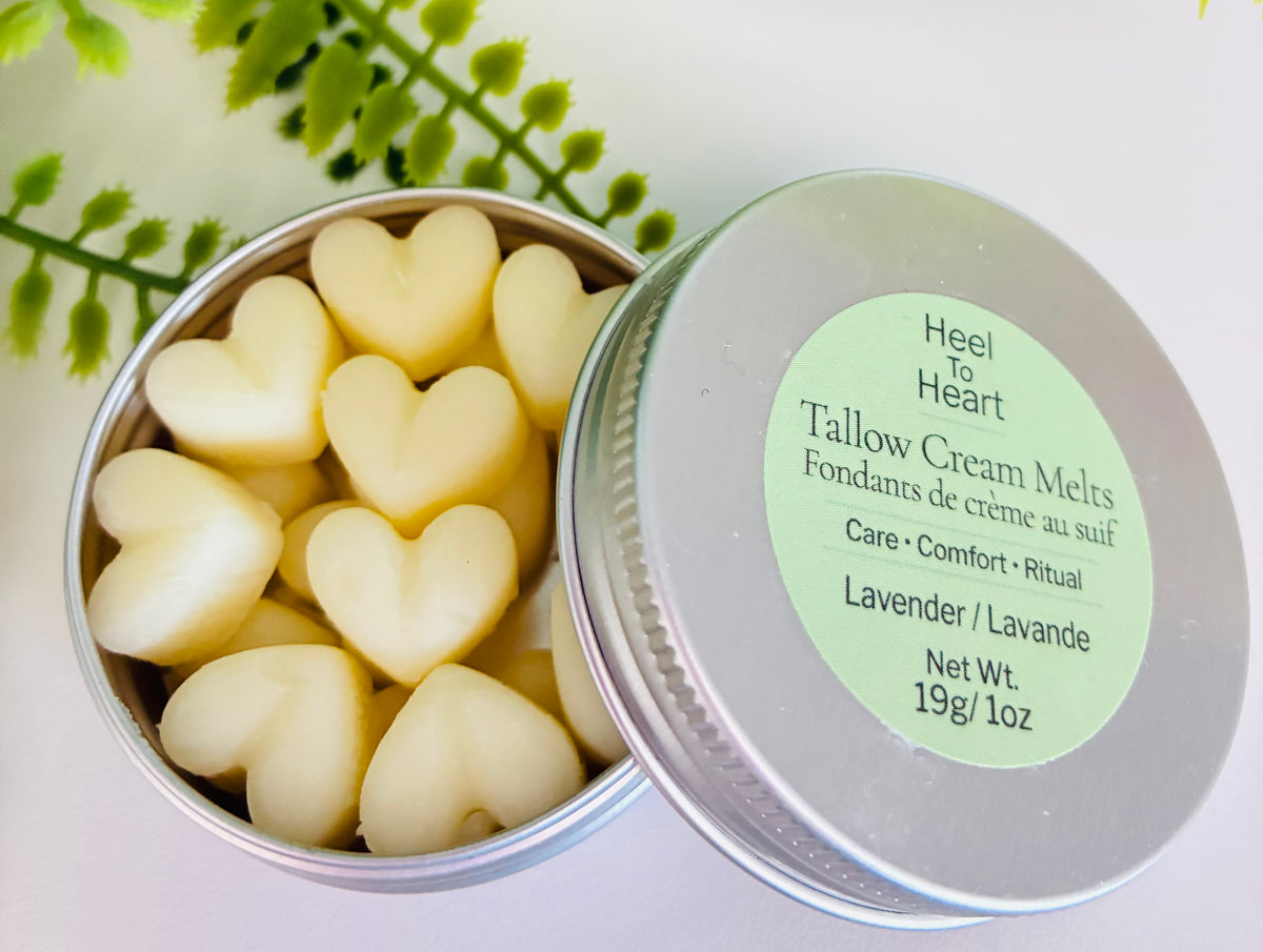 The Tallow Starter Set – RESTORE Heel Balm + EASE Lip Balm + Tallow Cream Melts